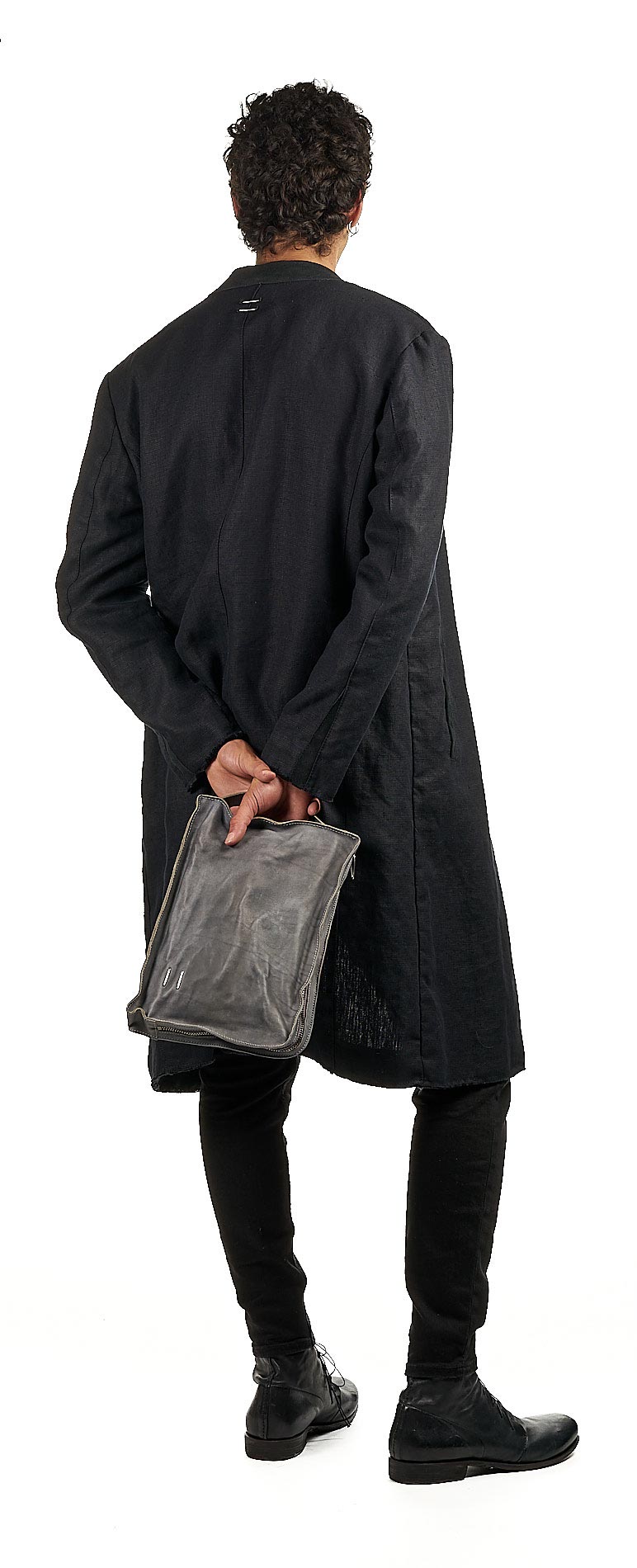 daniele basta leather and silver bags - WEARING